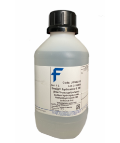 Sodium hydroxide, free from carbonate, Standard solution for volumetric analysis, 1M (1N)