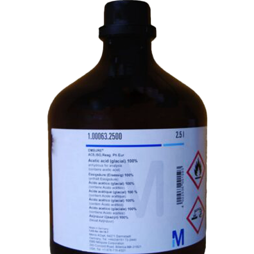 Acetic acid (glacial) 100% anhydrous for analysis EMSURE®
