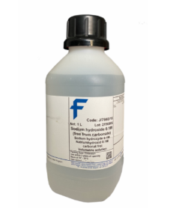 Sodium hydroxide, free from carbonate, Standard solution for volumetric analysis, 0.1M (0.1N)