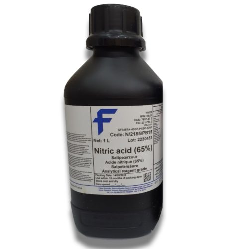 Nitric Acid, 65%, for analysis, d=1.40