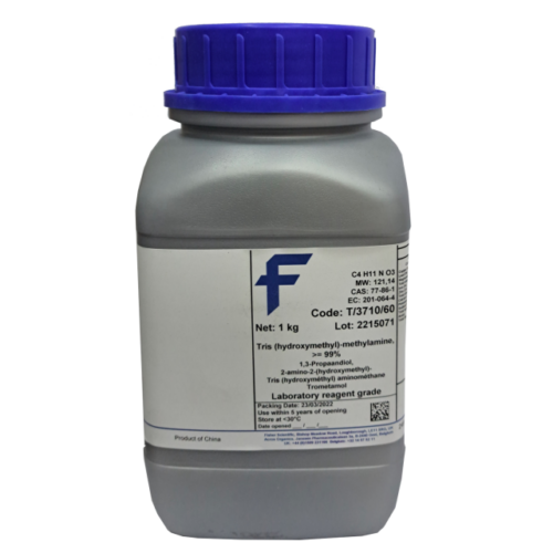 Tris(hydroxymethyl) methylamine, Tris buffer, 99+%, extra pure, SLR