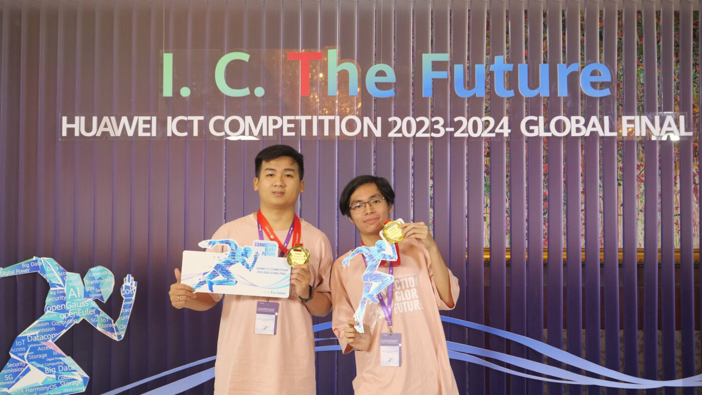 2 sinh viên Việt giành giải 3 cuộc thi ICT Competition 2023-2024- Ảnh 1.