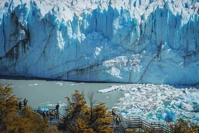 Sự biến đổi mê hoặc của những mảng sắc màu tự nhiên tại sông băng Perito Moreno